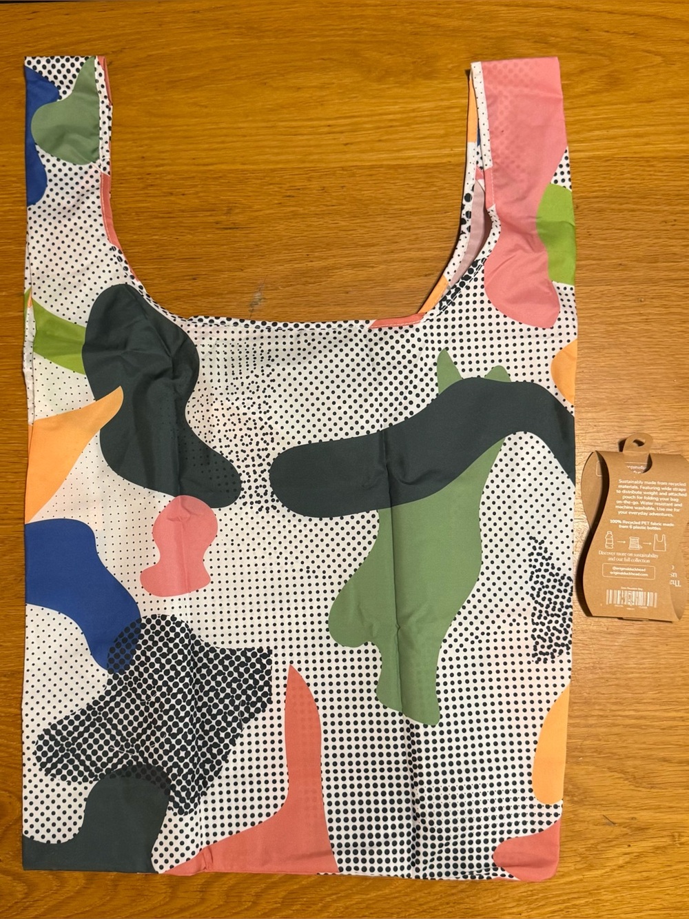 NWT Reusable Bag Mod Print, by original duckhead